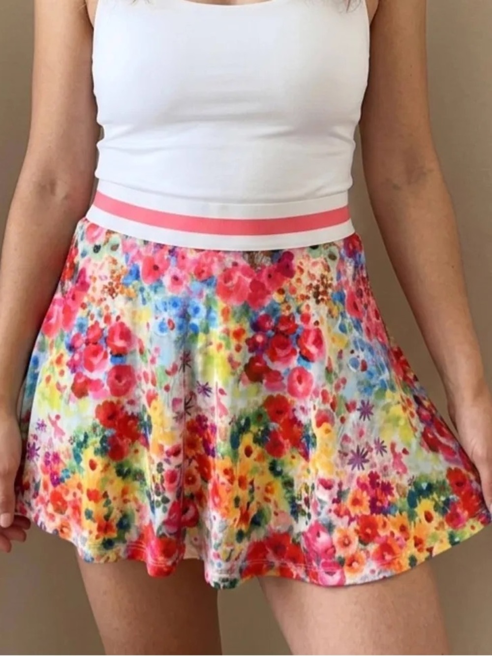 Alice & Olivia BLAISE TRAPEZE Athletic Tennis MINI SKORT/ Skirt